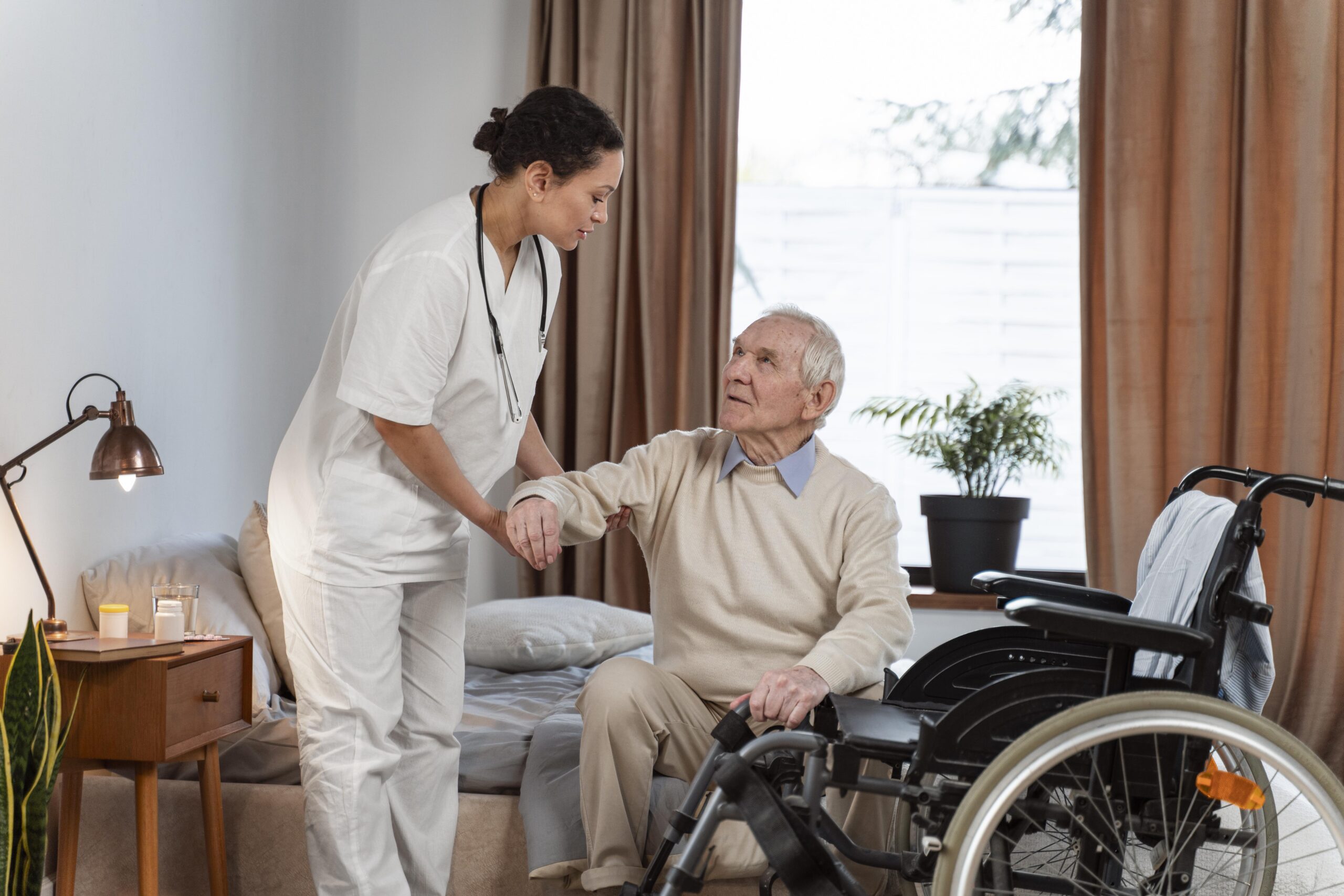 Physically Handicapped old age care